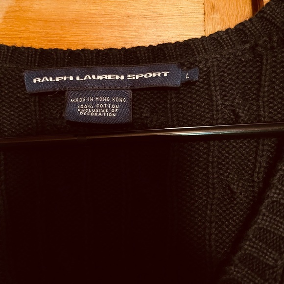 polo sweater size L - Picture 2 of 2
